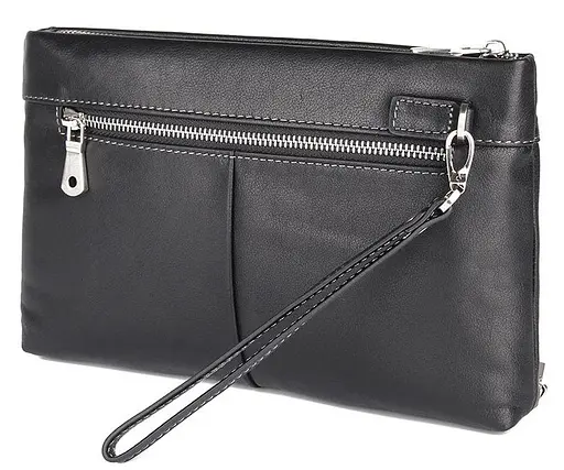 Кожаная барсетка мужская Vintage 25,5х17х6 см acs0016992 - фото 4