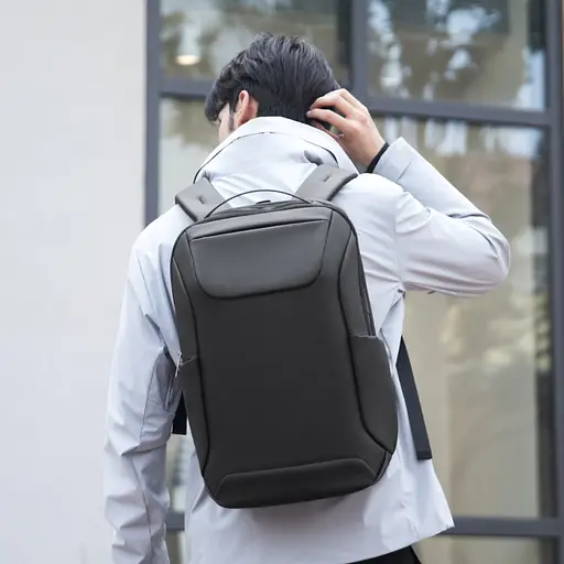 Рюкзак міський Mark Ryden 9111X 16л з відсіком для ноутбука до 15.6" та USB Black (17599) - фото 4