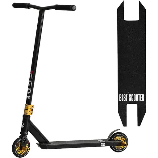 Самокат трюковий Best Scooter Чорний 000254824