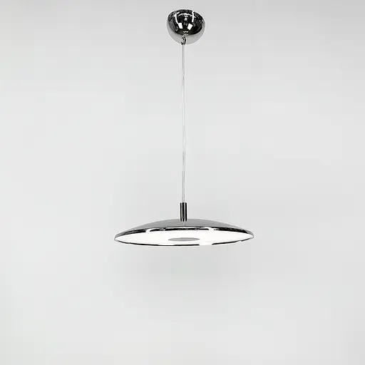 Подвесной серебряный светильник ENOCH с нейтральным светом Ø 30 см | Ст. MJ 171-300 | Line F - фото 4