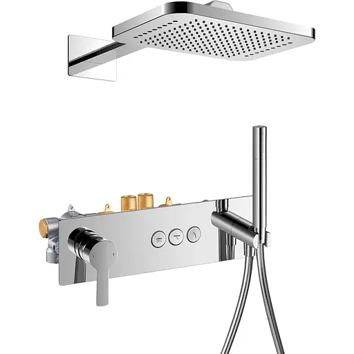 Душова система Imprese Smart Click ZMK101901204, Хром - фото 1