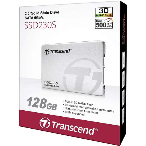 Накопитель SSD Transcend Sata 2.5" 120Gb SSD22O (TS128GSSD230S) - фото 4