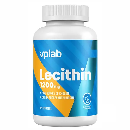 Лецитин VPLab Lecithin 1200 мг 120 капсул
