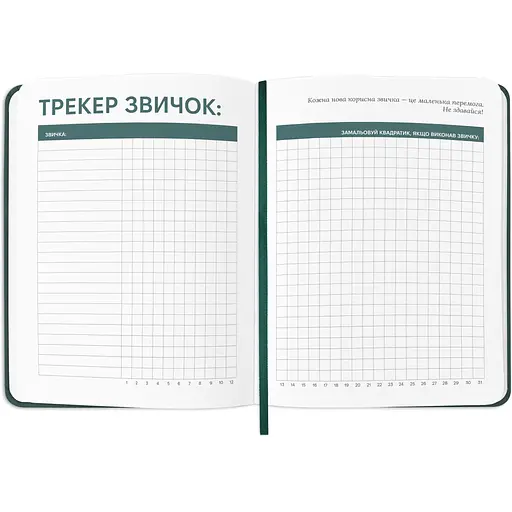 Планер-дневник Orner "Планер серьезного человека" темно-зеленый - фото 7