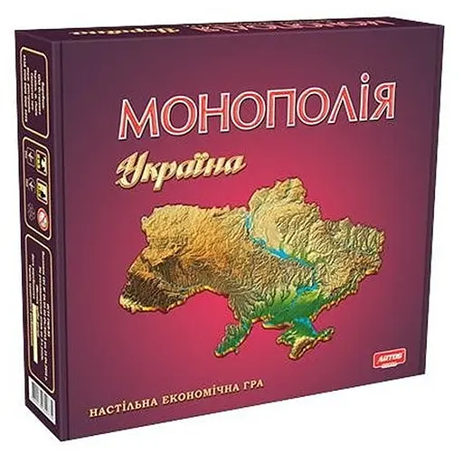 Настільна гра Artos Games Монополія Україна (укр.) (62073) - фото 1
