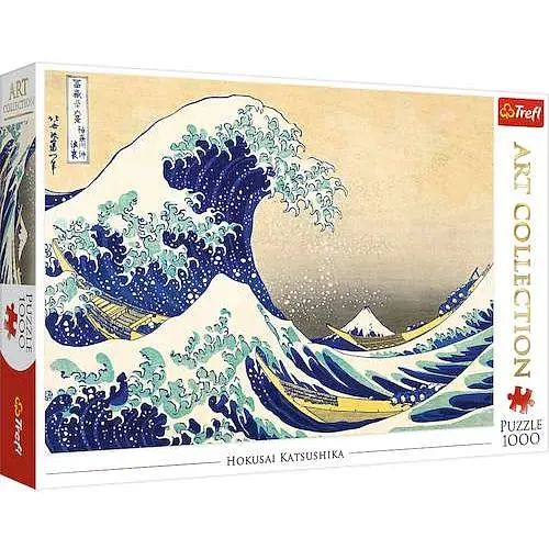 Пазл Trefl Большая волна в Канагаве Кацусика Хокусай 1000 эл. (10521)