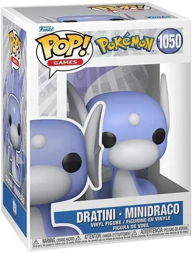 Коллекционная фигурка Funko Pop Покемон Дратини Games: Pokemon Dratini 10 см FP P D 1050 - фото 3
