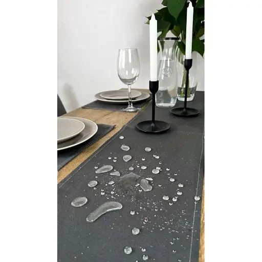 Комплект Дорожка водоотталкивающая Мокрый асфальт 280х40 см 4 шт.