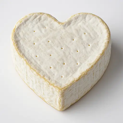 Форма для виготовлення м'якого сиру типу "Камамбер" та сирів із пліснявою у вигляді серця 0.35 л, Kitchette Білий 86340 - фото 10