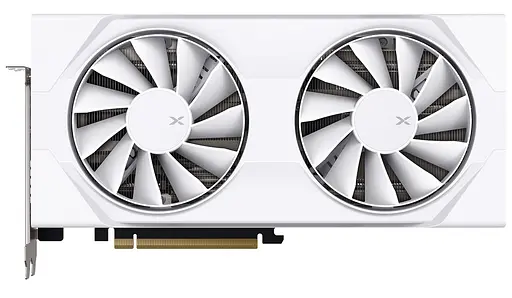 Видеокарта XFX AMD Radeon RX 9060 XT 8GB Swift OC White Gaming Edition (RX-96TSW8GWQ) (GDDR6, 128 bit, PCI-E v5.0 x16) - фото 1