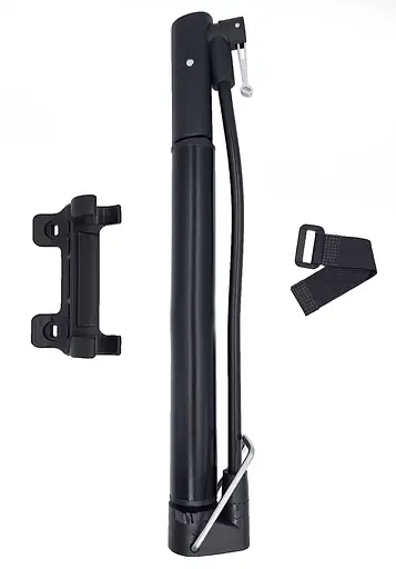 Насос велосипедный West Biking YP0711105 с подножкой черный 120 Psi (G0001545) - фото 2