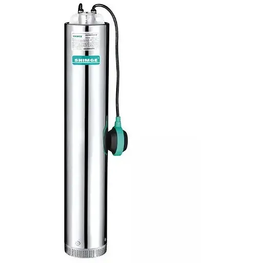 Колодязний насос SHIMGE NK(m) 3/3-0.55 кВт, Q 90(60)л/хв, Н 33(21)м, Ø126 мм - фото 1