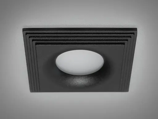 Лаконічний, стильний точковий світильник серія "Аluminium", чорний - фото 3