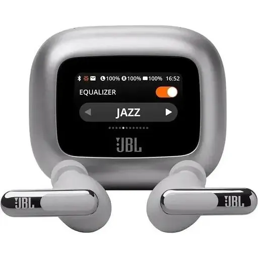 Наушники TWS JBL Live Beam 3 Silver (JBLLIVEBeam3SIL)