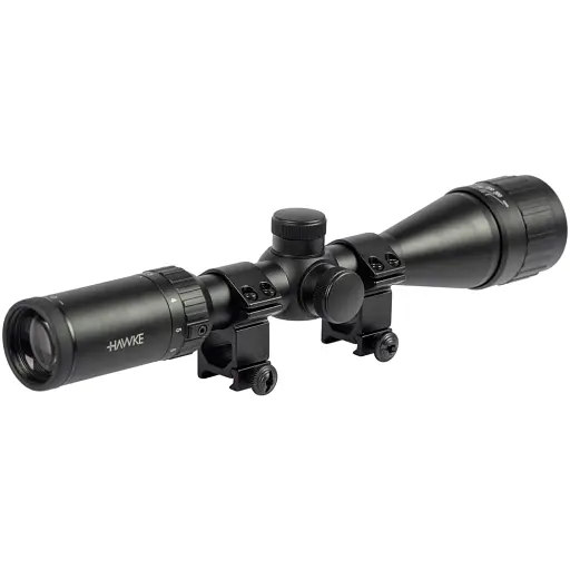 Приціл оптичний Hawke Fast Mount 3-9x40 AO сітка Mil Dot. Кільця на Weaver - фото 2
