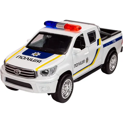 Автомодель TechnoDrive Toyota Hilux Полиция (KM250426)