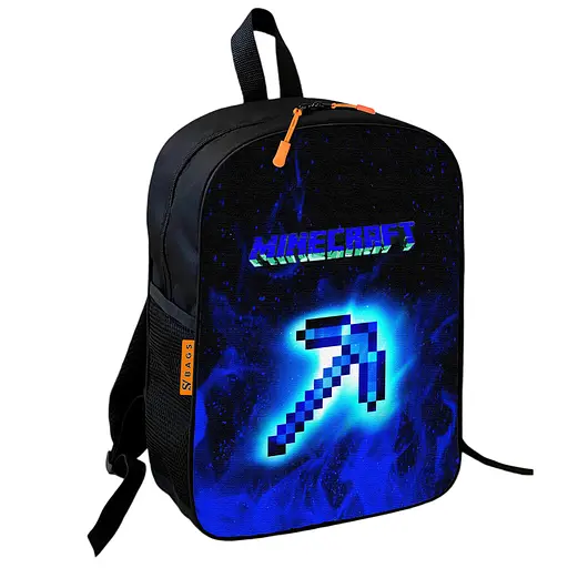 Рюкзак шкільний дитячий 36х27см Майнкрафт Кирка «Minecraft» з принтом для хлопчика (00602)