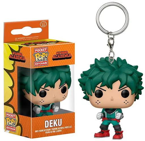 Фігурка-брелок Funko Pop Моя геройська академія Ізуку Мідорія My Hero Academia Deku 4 см Trinket MH D - фото 2