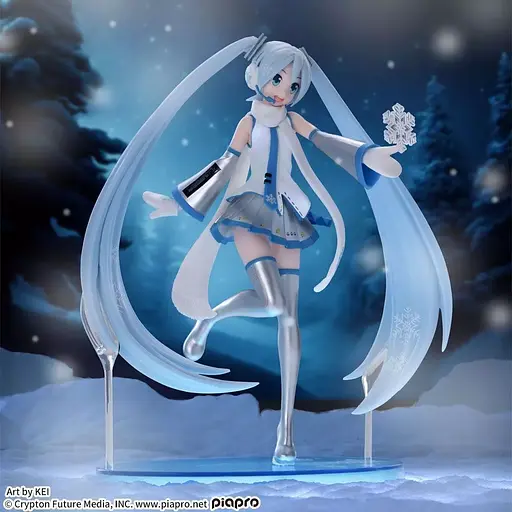 Фігурка Sega Міку Хацуне Сніжинка Hatsune Miku Project DIVA Future Tone 22.0 см WST VC 27.142 - фото 3