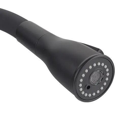 Змішувач для кухні на дві води Koer KI-72024-05 KR5012 Чорний матовий - фото 2