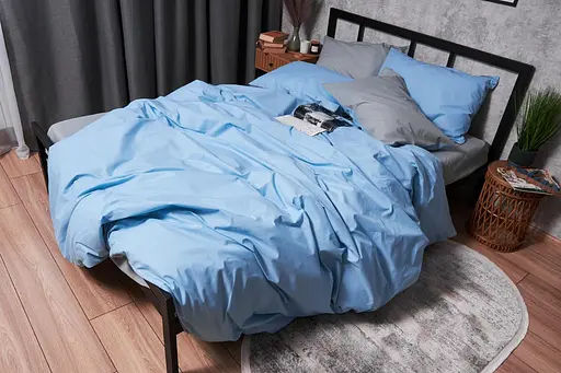 Комплект постільної білизни Moon&Star Бязь Gold Люкс Nordic Gray Дитячий 110x140 см наволочки 2x50x70 см - фото 6