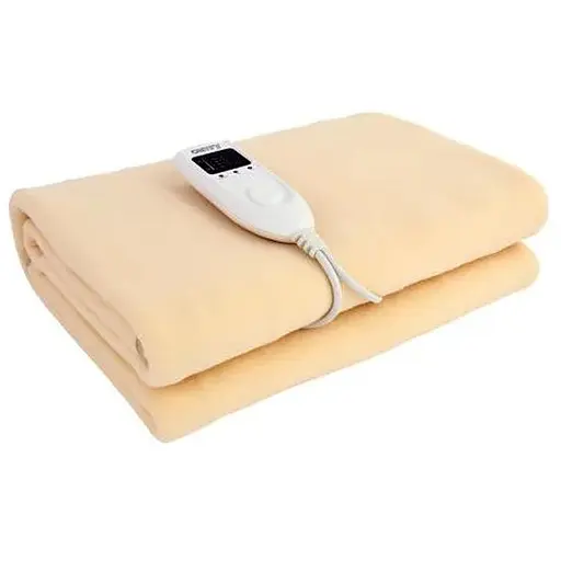 Электрическое одеяло Camry CR 7407 для обогрева мощность 60 Вт, 150 см х 80 см