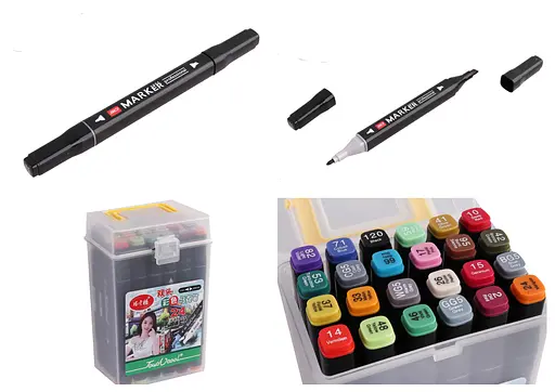 Набір скетчмаркерів Touchcool, 24 кольори, 0229-24 - фото 2