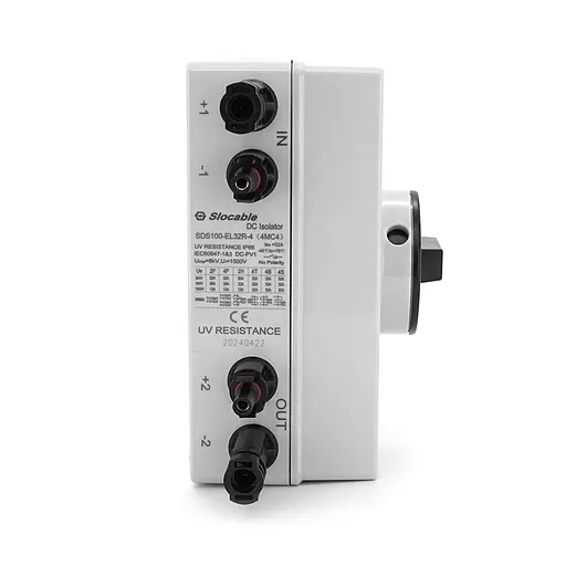 Ручний вимикач DC1000-GL 1000V 20A 1St IP66 Grey - фото 3