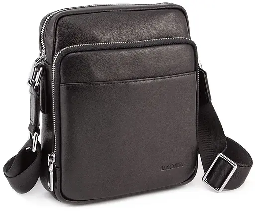 Шкіряна чоловіча сумка Marco Coverna 23х20х7 см sum0023796 - фото 1
