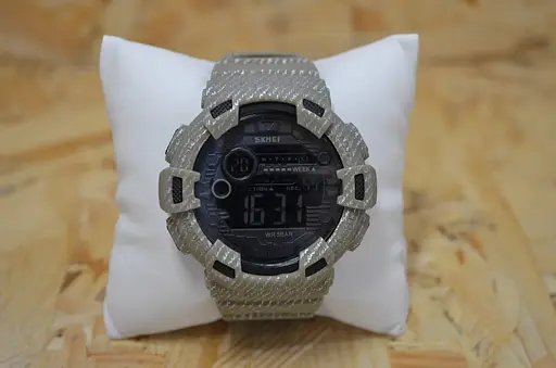 Мужские спортивные часы Skmei 1472 Champion Хаки - фото 7