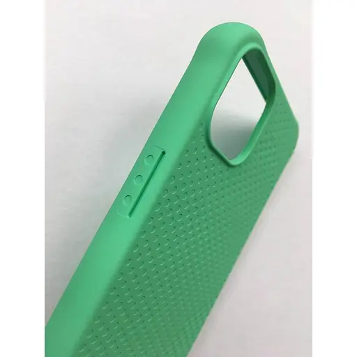 Оригинальный противоударный силиконовый чехол UAG DOT Silicone для iPhone 13 Spearmint (11317V317777) - фото 6