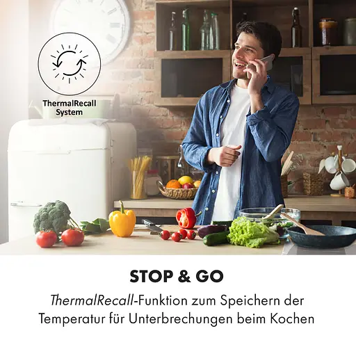 Індукційна варильна поверхня Klarstein Delicatessa 60 Hybrid (10035198) - фото 8