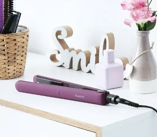 Випрямляч для волосся Magio MG-721 керамічний Фіолетовий - фото 2