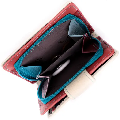 Жіночий шкіряний гаманець ST Leather 9.5х11.5х2.5 см acs0028352 - фото 6