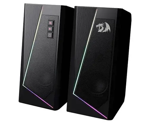 Акустическая система Redragon 2.0 Anvil GS520, 6Вт (RMS) USB, 3.5мм чорна (77878) - фото 1
