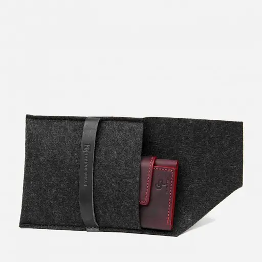 Кожаное женское портмоне Grande Pelle 8х10х1 см acs0027537 - фото 6