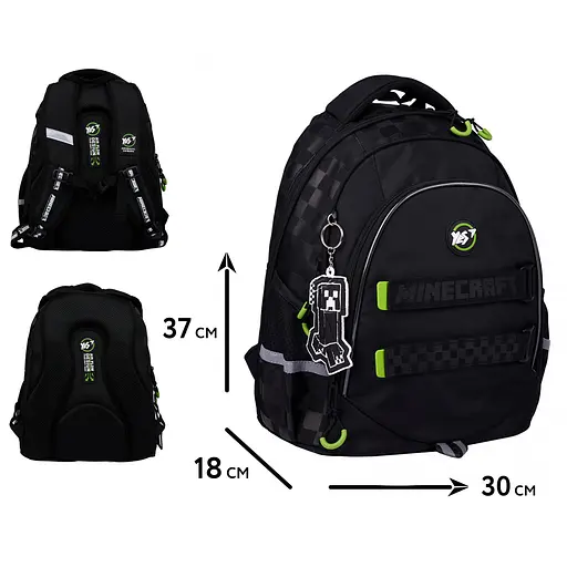 Рюкзак шкільний YES Minecraft Teen TS-52 - фото 2
