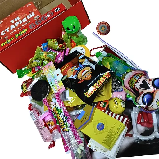 Подарочный бокс  "СТАРЕЙ ВЕСЕЛО" с настолькой "ТЫ СТАРЕЕШЬ" - фото 2