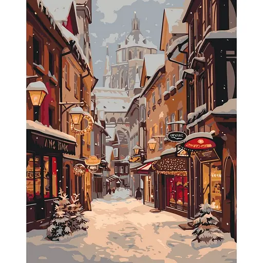 Картина за номерами "Вечір у місті" ©arttem_illustration Art Craft 11080-AC 40х50 см - фото 1