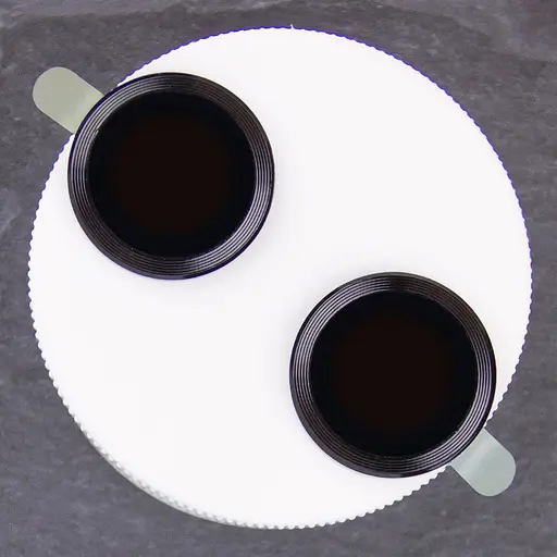 Защитное стекло Epik Metal Classic на камеру в упак. для Apple iPhone 16, 6.1/16 Plus 6.7 Черный/Black - фото 2