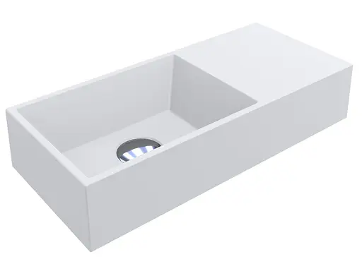 Умивальник Miraggio Copper 500 matt 0001556, Білий матовий - фото 5