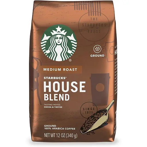 Кофе молотый Starbucks House blend 340 г - фото 1