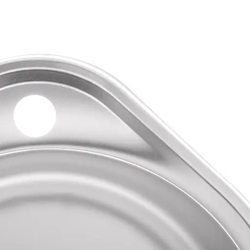 Мойка кухонная ZERIX Z4843-08-180E satin (ZX1598) - фото 2