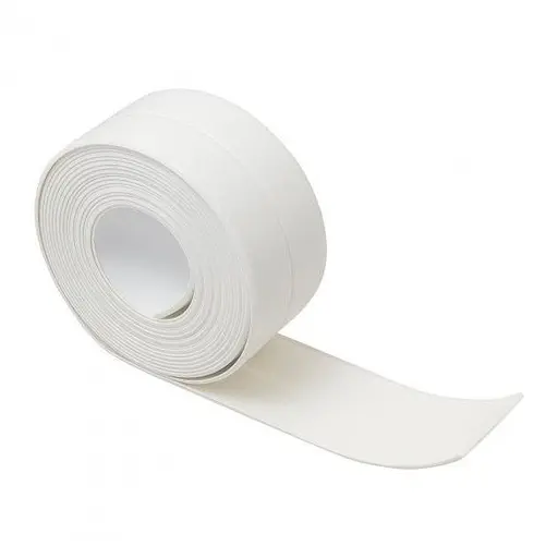 Стрічка бордюрна для ванної самоклеюча 41 мм Білий (СС.Л41) 30412 - фото 1