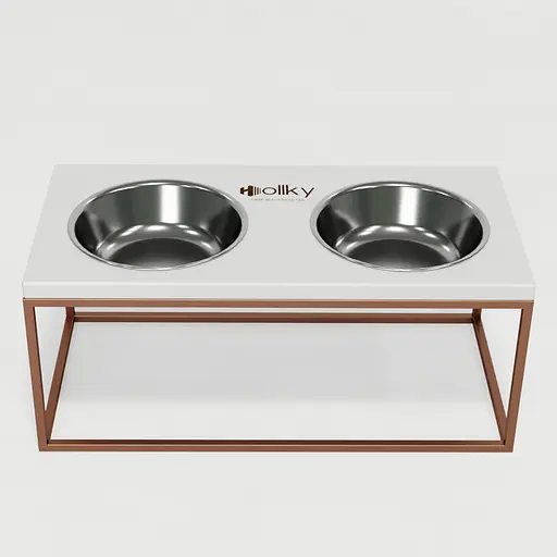 Hollky Base XL20 — миски на подставке для больших собак (2 × 1,8 л) - фото 5