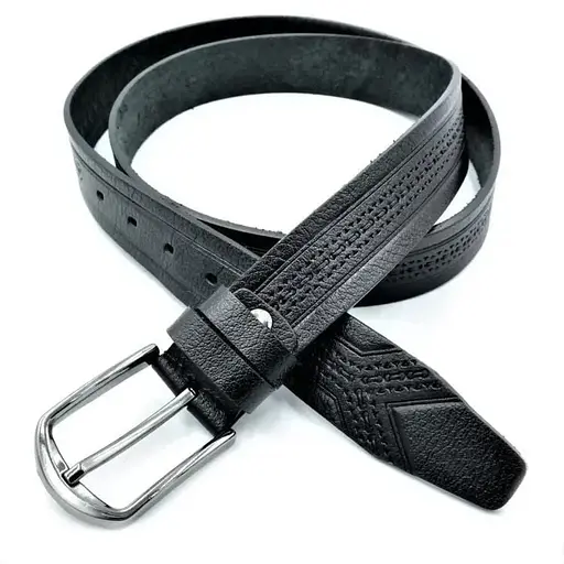 Ремінь шкіряний Le-Mon чоловічий 110-125х3,5 см acs0023822 - фото 1