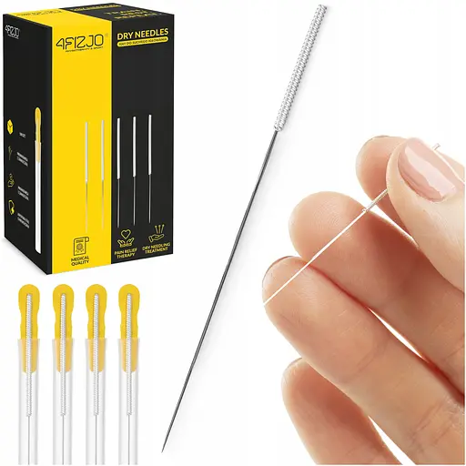 Иглы акупунктурные 4FIZJO 0.3 х 100 мм с направляющей 100 шт (P-5905973405102) - фото 1