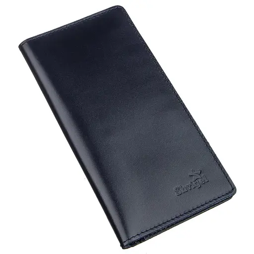 Кожаный портмоне Shvigel 18х9х1 см acs0016025 - фото 1