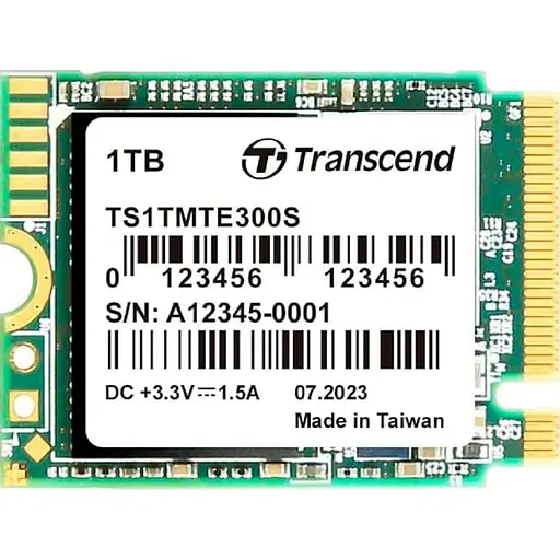 Накопичувач SSD Transcend m.2 NVMe 300S 1TB (TS1TMTE300S) (FFMSTR02134) - фото 1