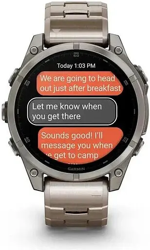 Смарт-часы Garmin Fenix ​​8 47mm AMOLED Sapphire Titanium with Vented Titanium Bracelet (010-02904-40) - фото 9